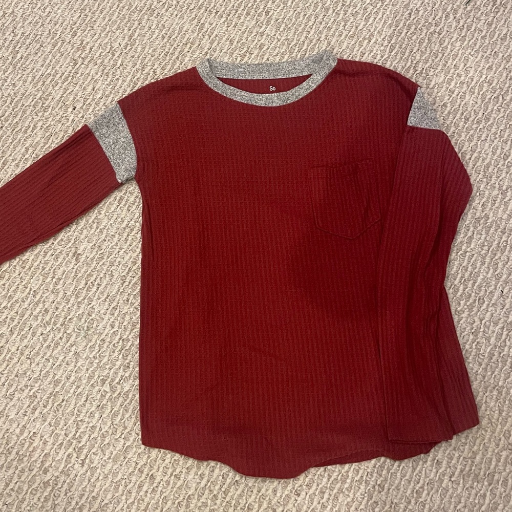 SO- cozy top size XS